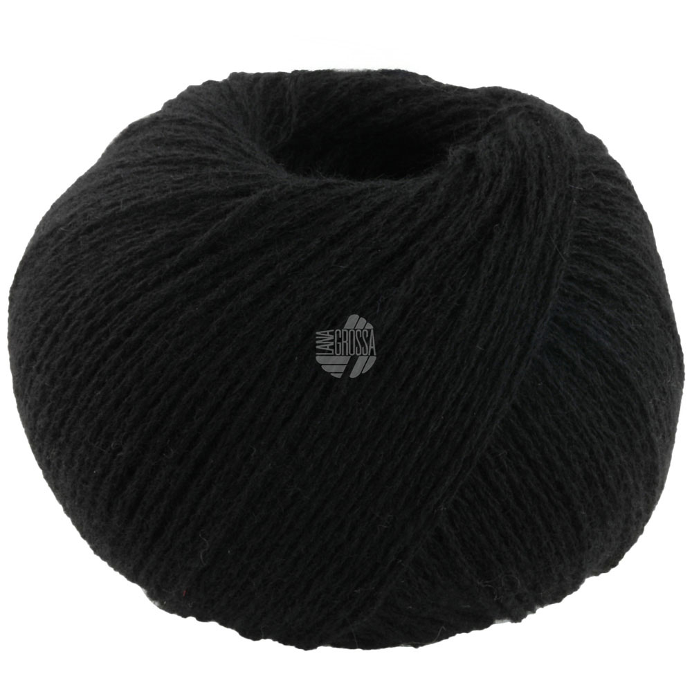 Lana Grossa Cashmere Pure 008 Schwarz
