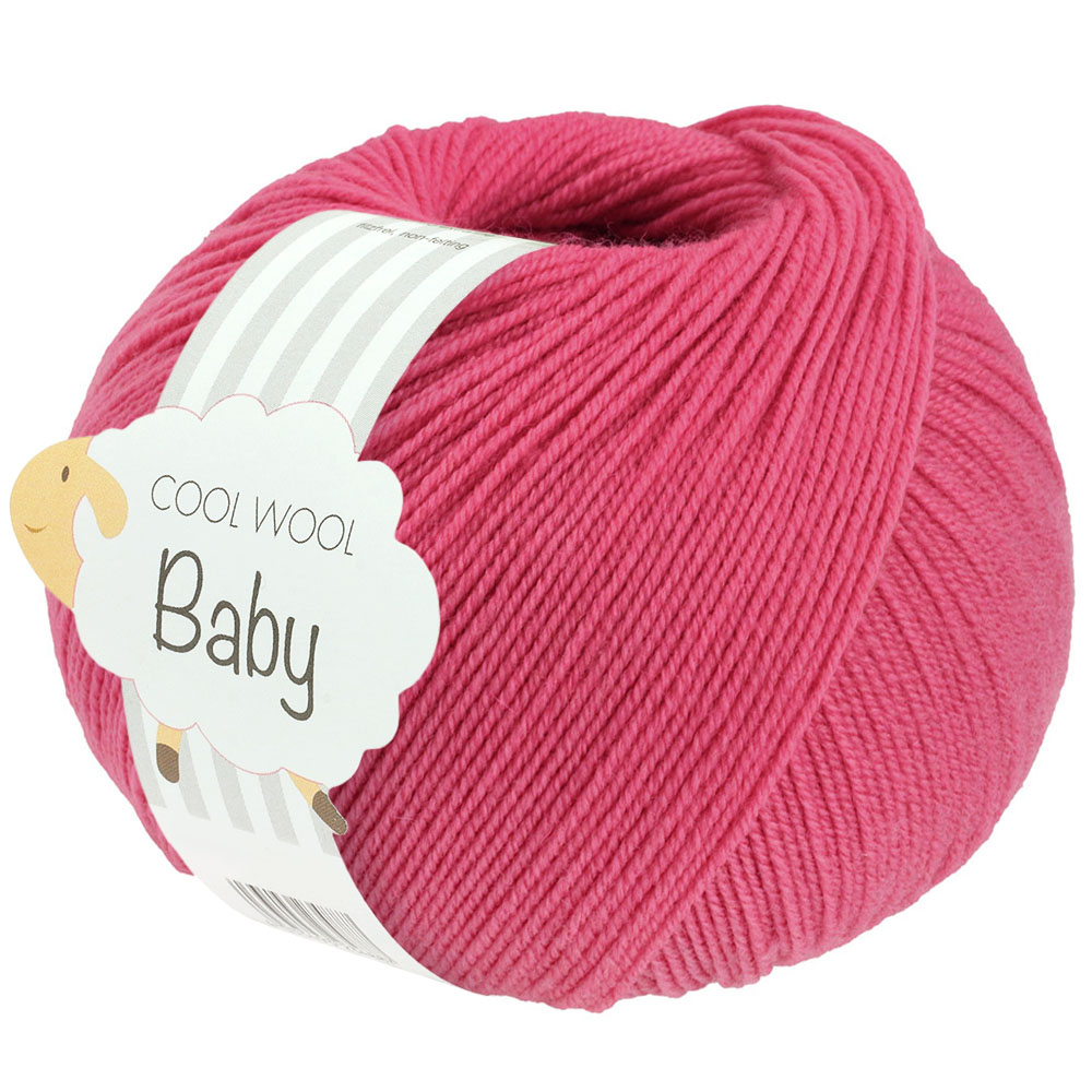 Lana Grossa Cool Wool Baby 341 Himbeer