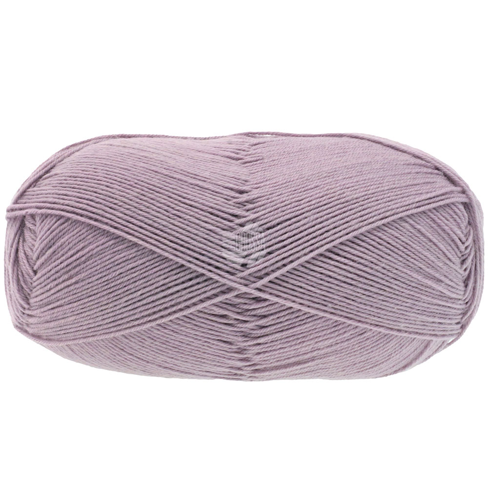 Lana Grossa Meilenweit 100 Merino Extrafein Uni 2433 Mauve 100g