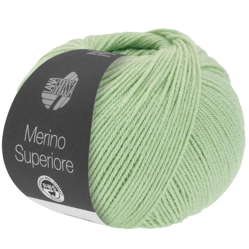 Lana Grossa Merino Superiore 049 Weißgrün