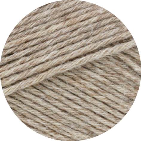 Lana Grossa Meilenweit 8-fach 150 Melange 9567 Hellbraun 150g
