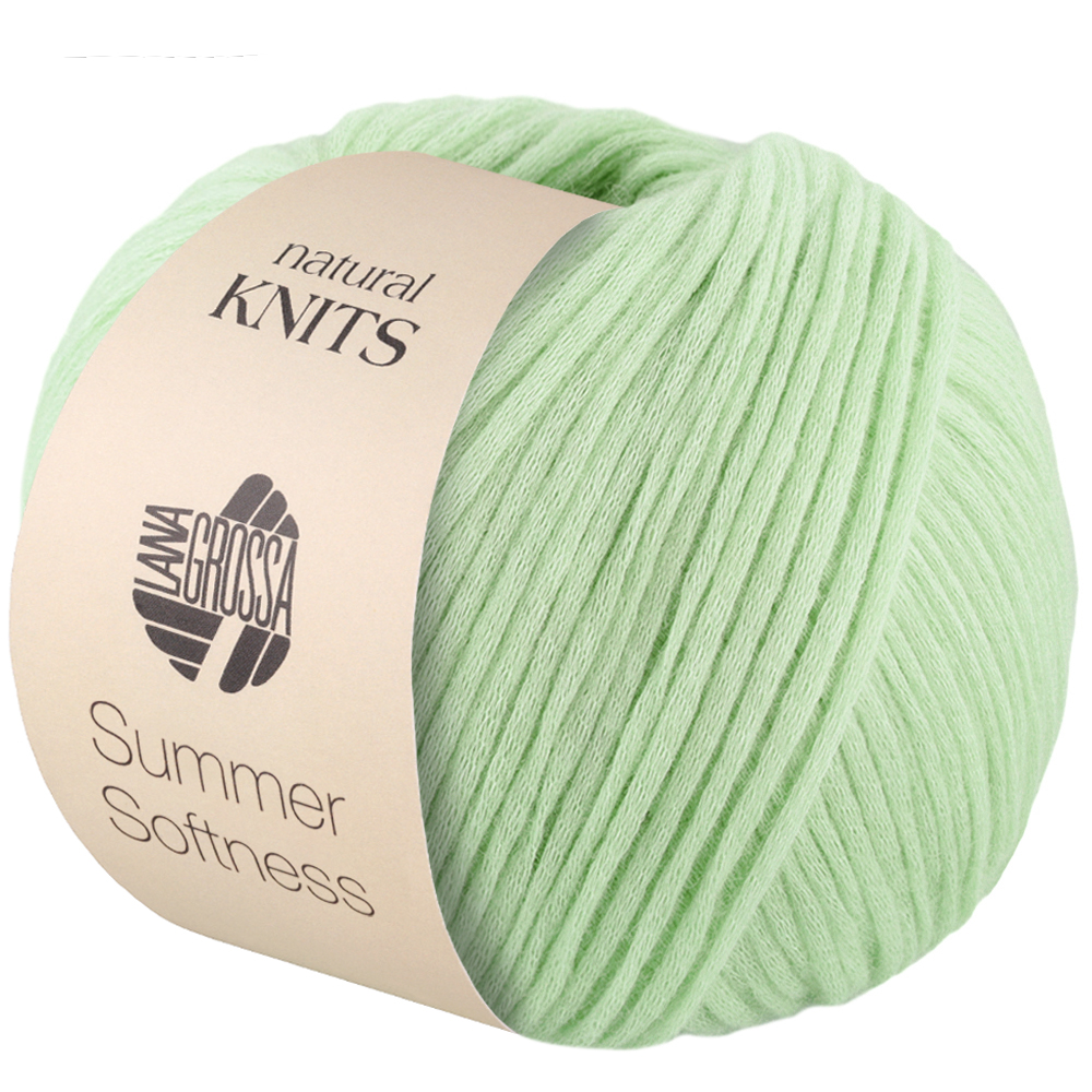 Lana Grossa Summer Softness 023 Weißgrün 50g