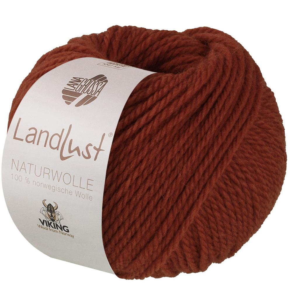 Lana Grossa Landlust Naturwolle 022 Rostrot