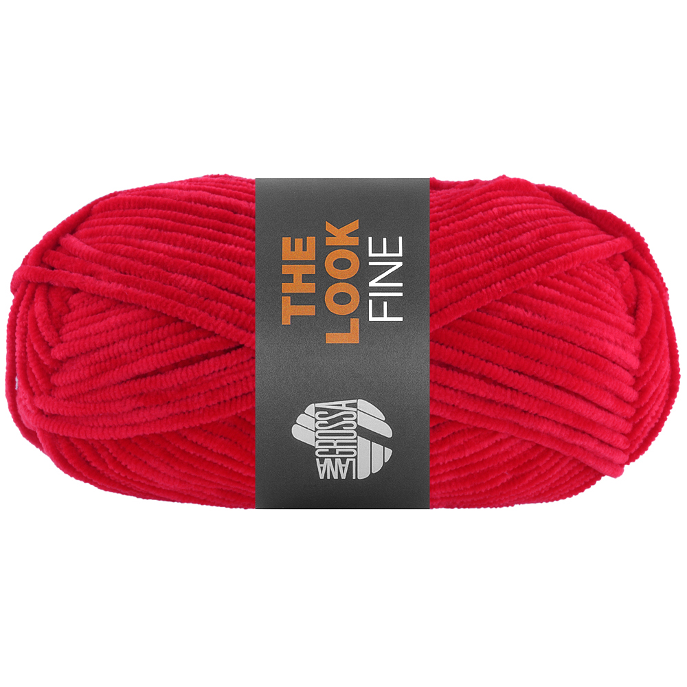 Lana Grossa The Look Fine 106 Rot 50g