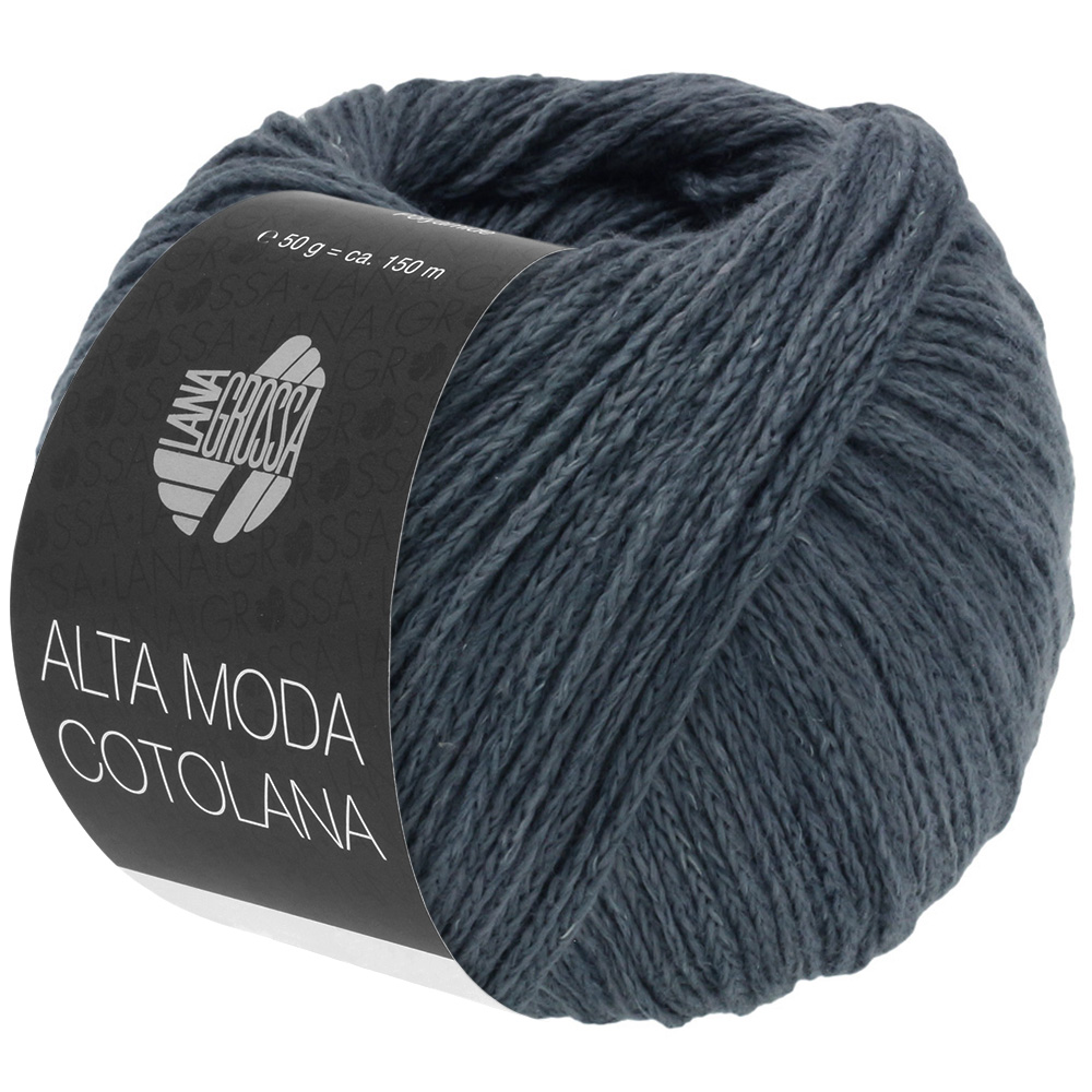 Lana Grossa Alta Moda Cotolana 064 Graublau 50g