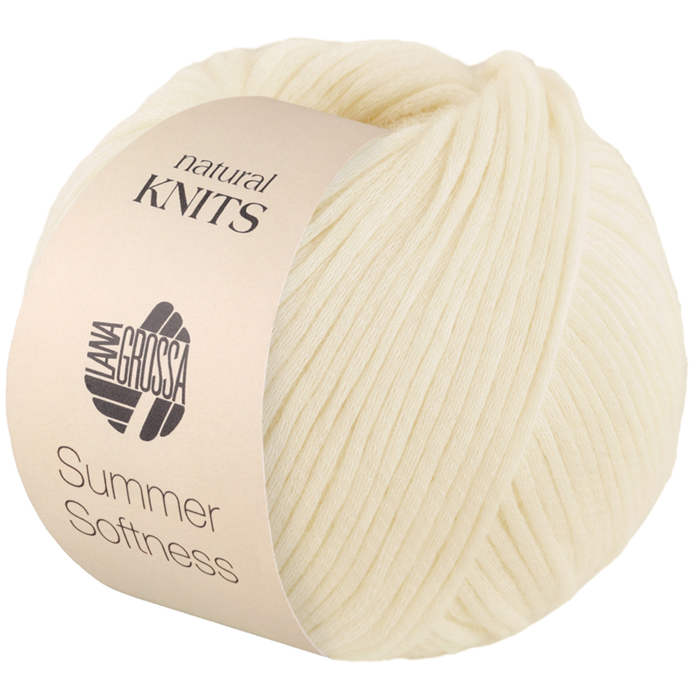 Lana Grossa Summer Softness 002 Creme 50g