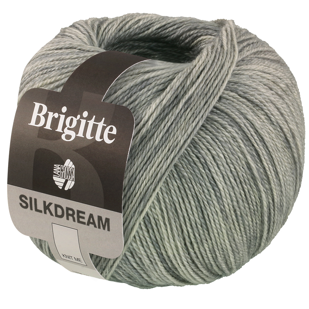Lana Grossa Brigitte Silkdream 015 Grau 50g