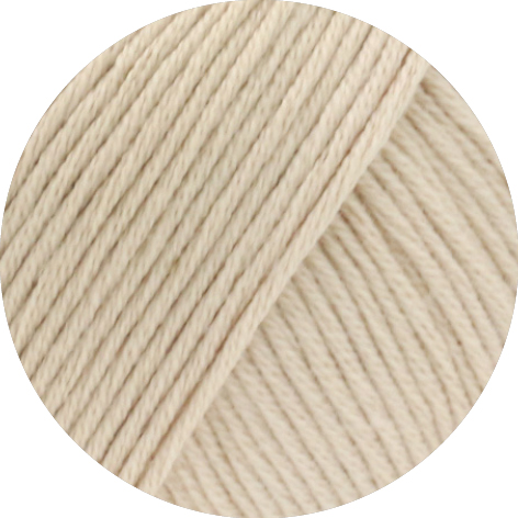 Lana Grossa Landlust Baumwolle Gots 015 Beige 50g