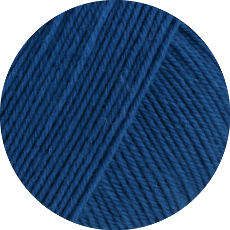 Lana Grossa Meilenweit 100 Merino Extrafein Uni 2466 Ultramarinblau