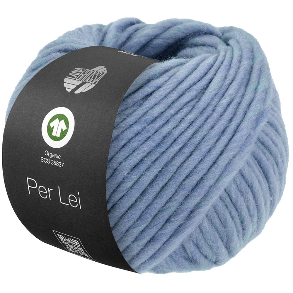 Lana Grossa Per Lei GOTS 044 Himmelblau 50g