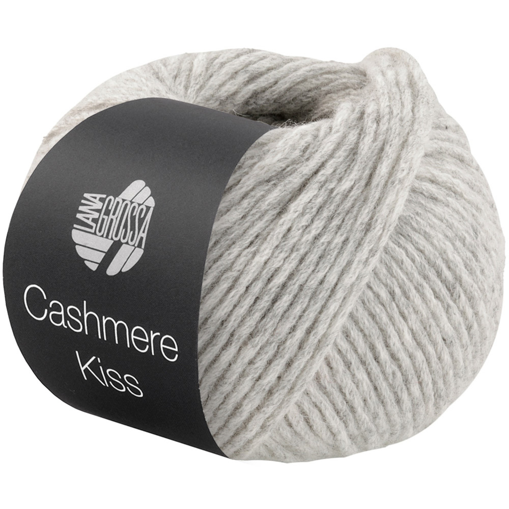 Lana Grossa Cashmere Kiss 105 Hellgrau 25g