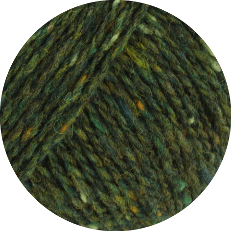 Lana Grossa Landlust Soft Tweed 180 107 Dunkelgrün 50g