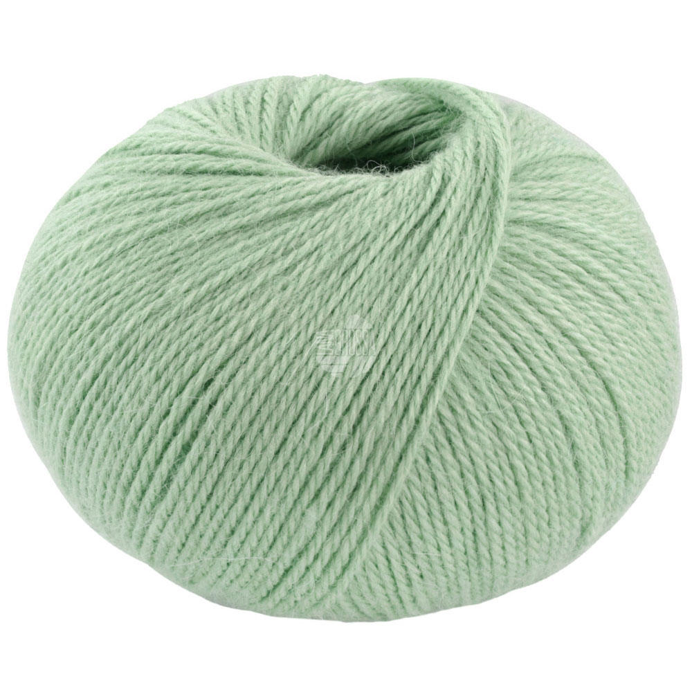 Lana Grossa Natural Lama Fine 120 Mintgrün 50g