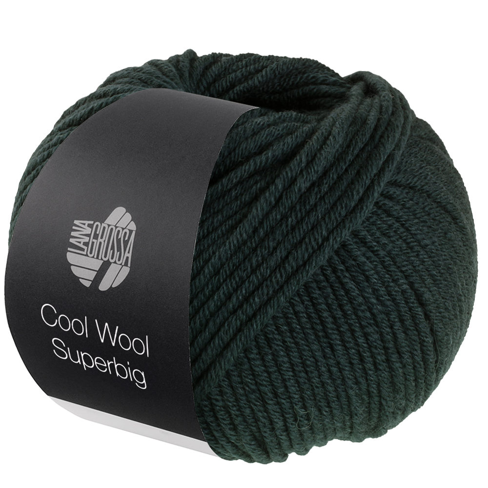 Lana Grossa Cool Wool Superbig 029 Lodengrün 50g