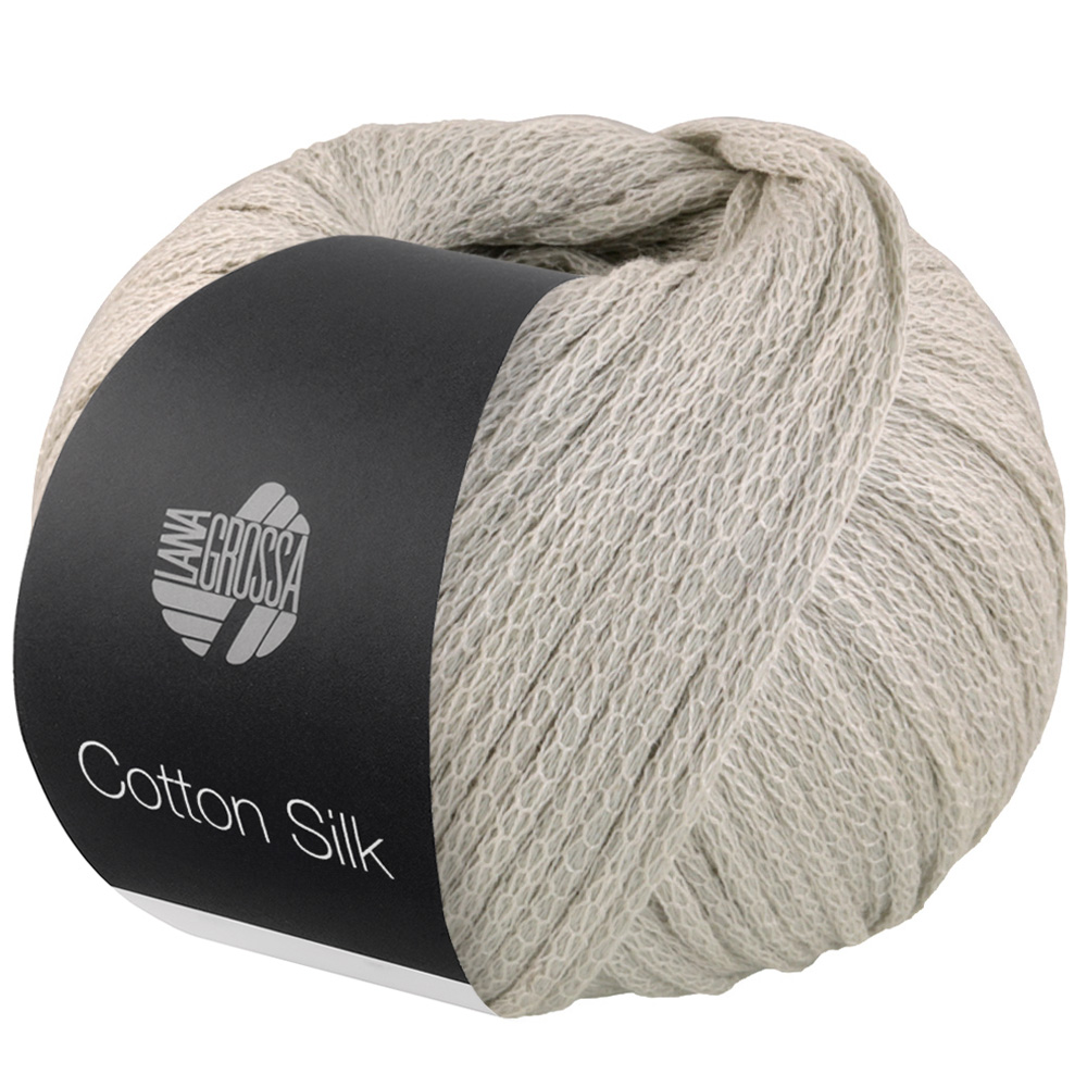 Lana Grossa Cotton Silk 014 Graubeige