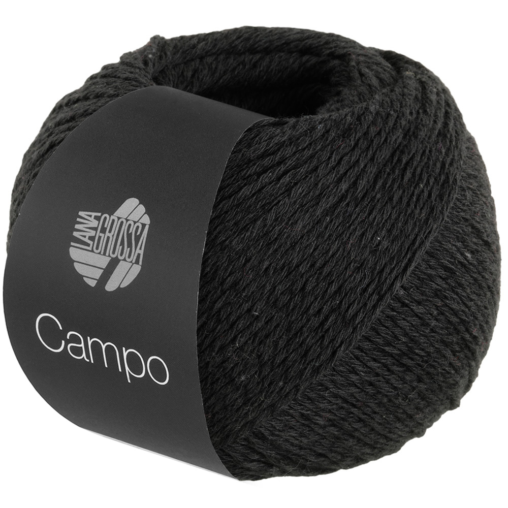 Lana Grossa Campo 024 Schwarz 50g
