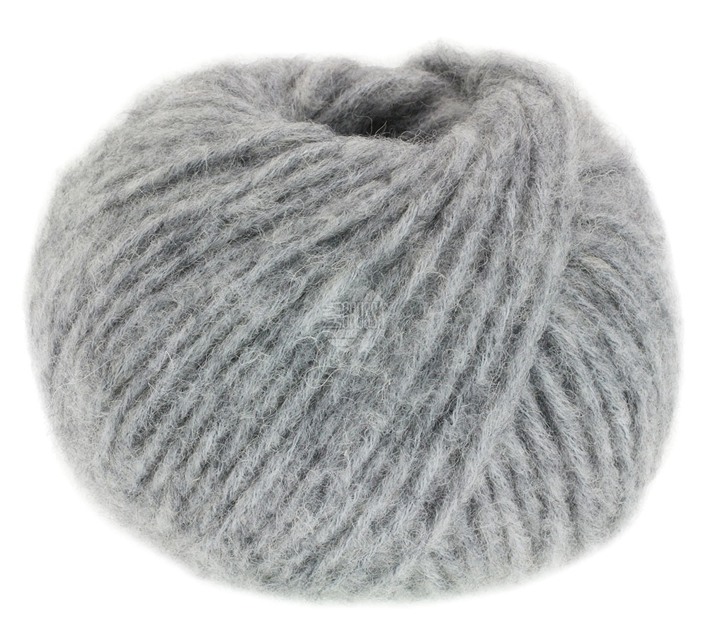 Lana Grossa Ecopuno Chunky 125 Grau meliert 50g