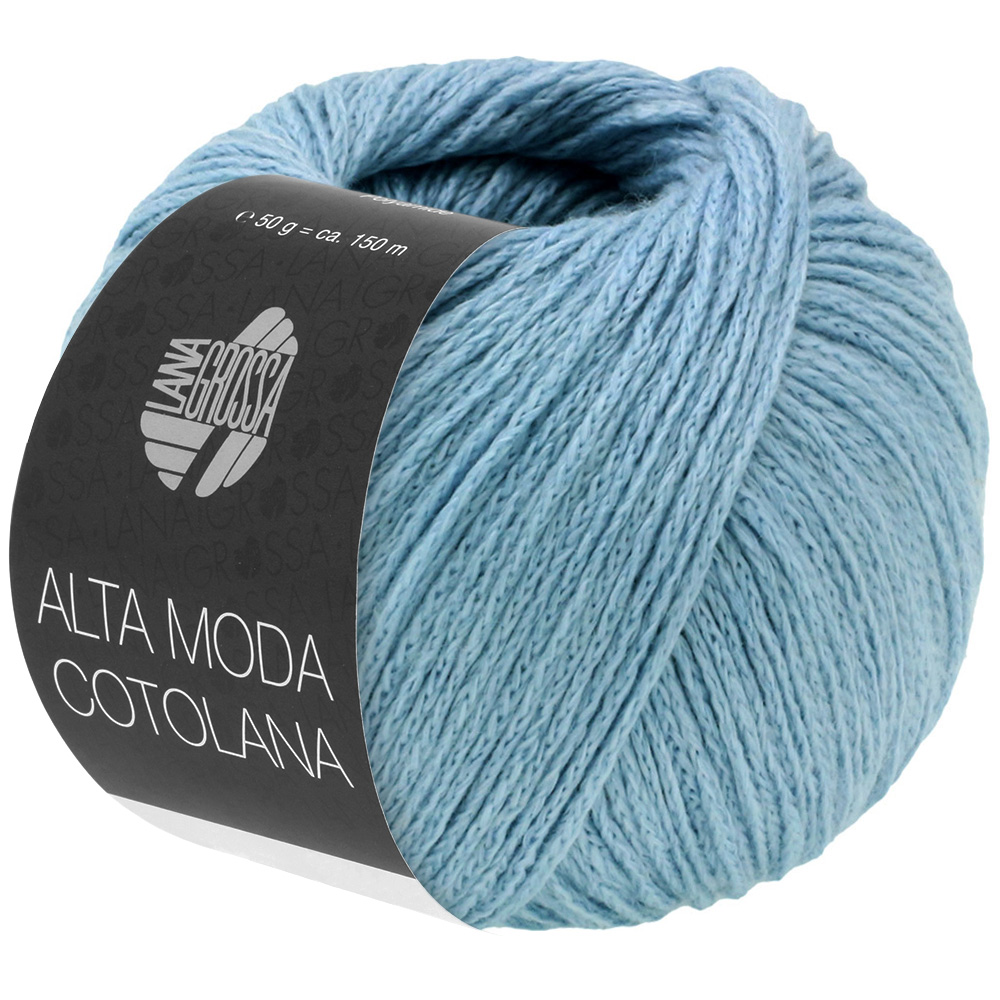 Lana Grossa Alta Moda Cotolana 063 Mintblau 50g