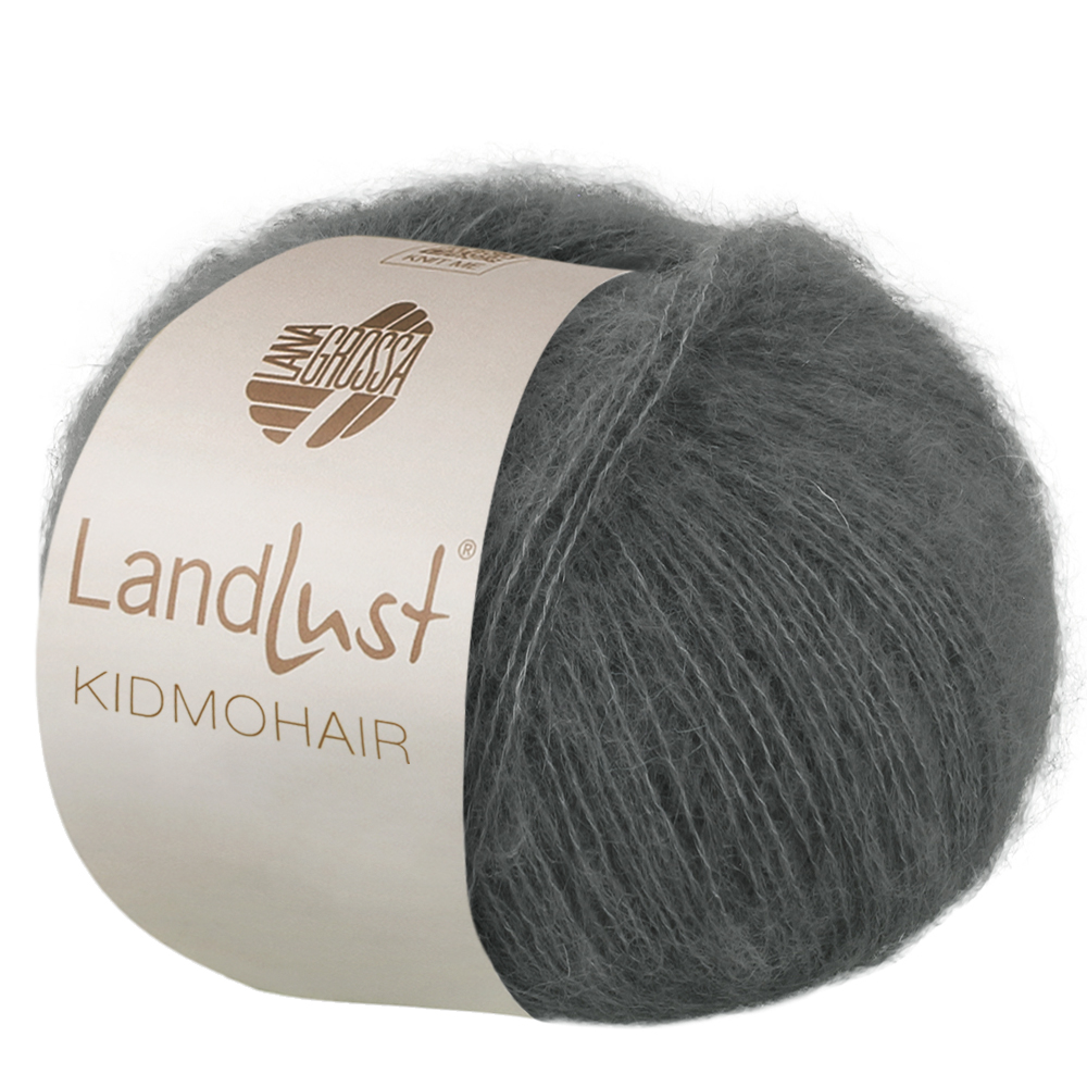Lana Grossa Landlust Kidmohair 018 Dunkelgrau 25g