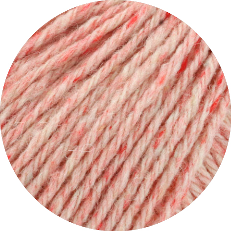 Lana Grossa Landlust Soft Tweed 90 012 Hellrot meliert 50g