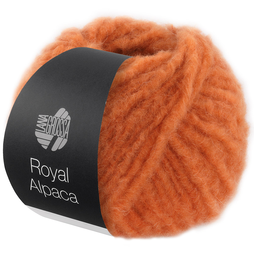 Lana Grossa Royal Alpaca 004 Orange 50g