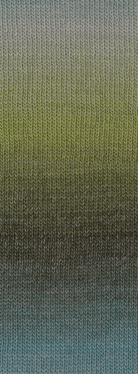 Lana Grossa Gomitolo Versione 442 Mint/Graublau/Lind-/Moos-/Graugrün 200g