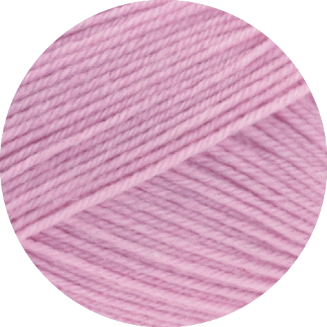 Lana Grossa Meilenweit 100 Merino Extrafein Uni 2435 Flieder 100g