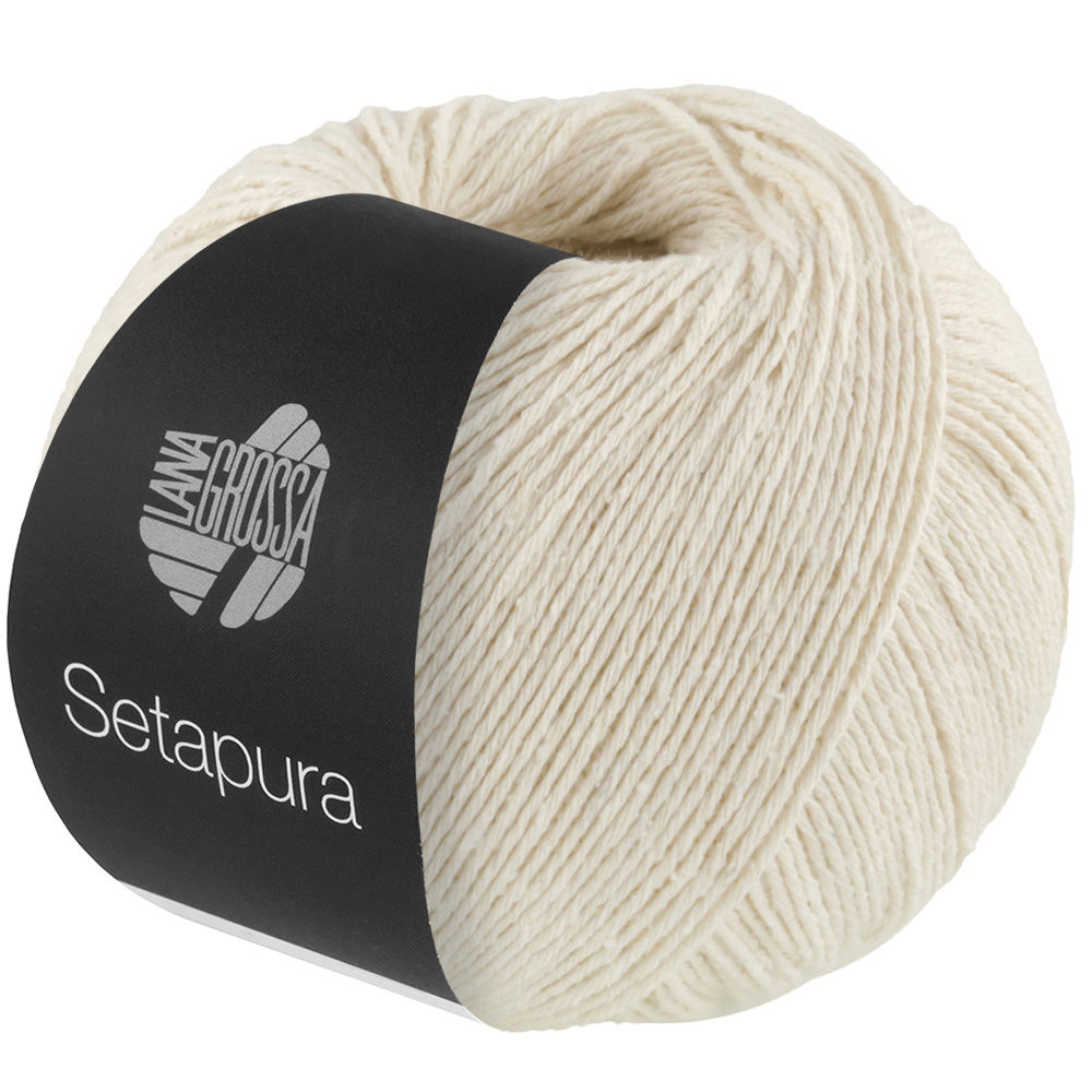 Lana Grossa Setapura 015 Creme 50g
