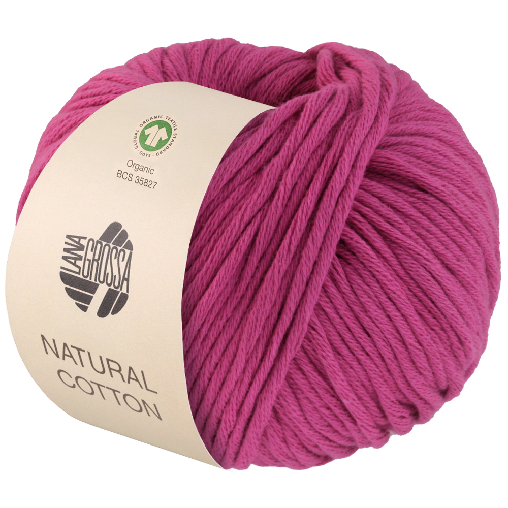 Lana Grossa Natural Cotton Gots 009 Pink